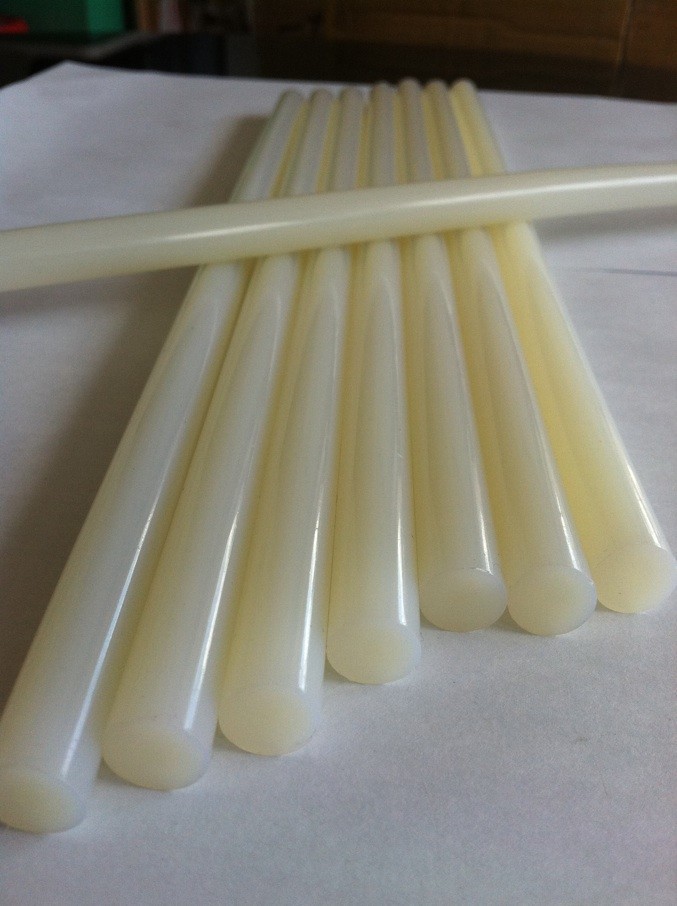 厂家供应乳白色胶棒 超粘力热熔胶 不透明热熔胶