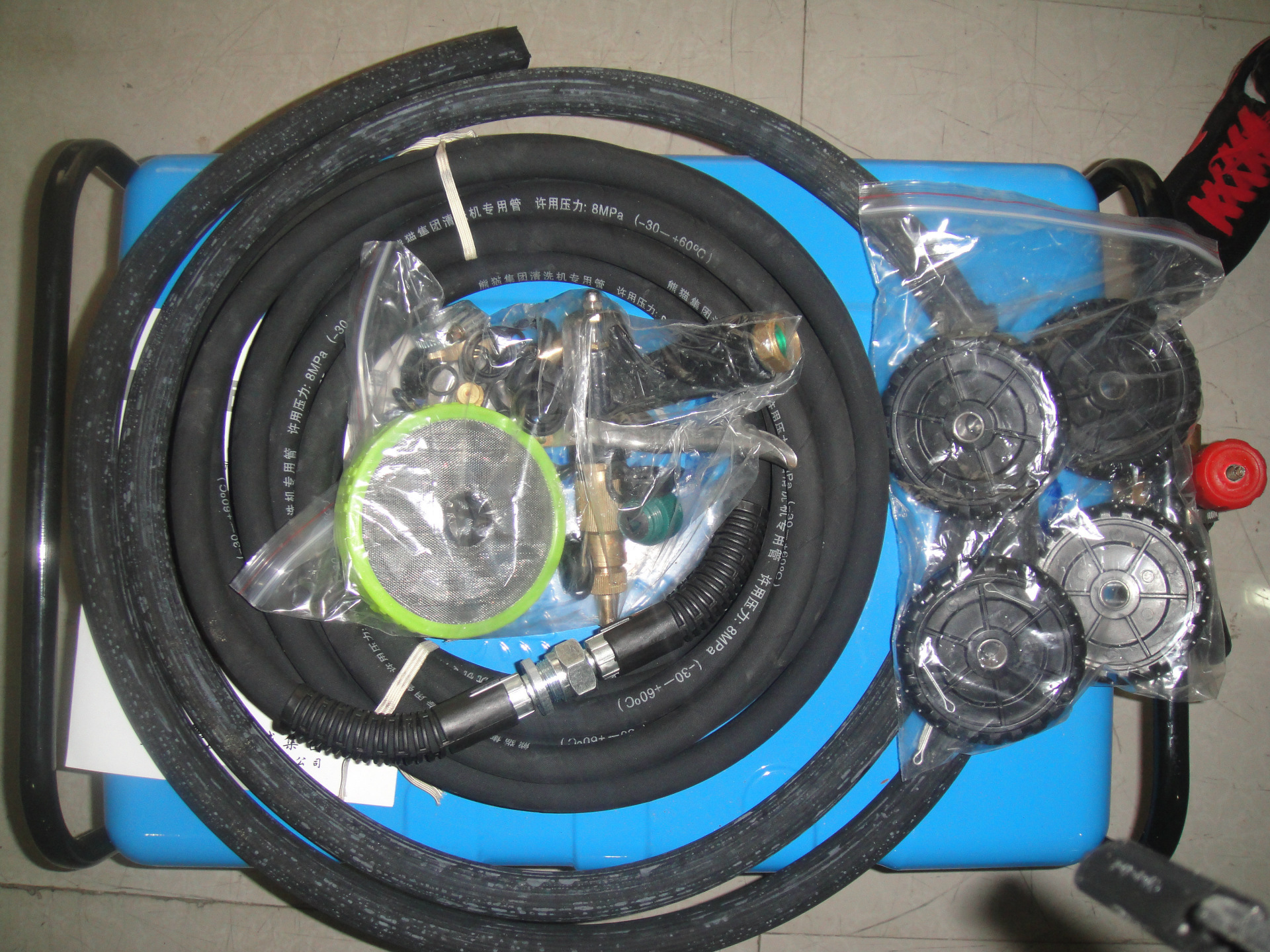 国内清洗机主要品牌—熊猫 高压清洗机洗车机px-58 a 380v