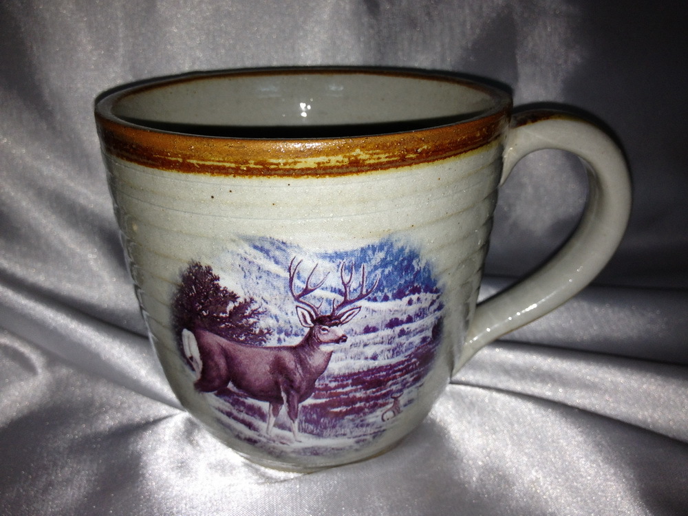 德国陶瓷啤酒杯 水洗釉下彩啤酒杯 酒吧啤酒杯 陶瓷杯子