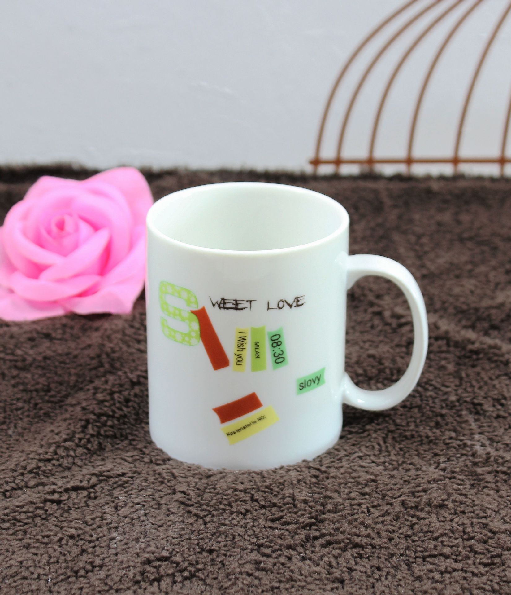 现货混批zakka陶瓷杯 小清新马克杯 咖啡杯 创意杯 愿望树水杯图片_5