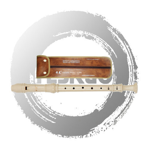 供应奇美中音奶油色德式八孔竖笛qm8a-21g 和必括乐器