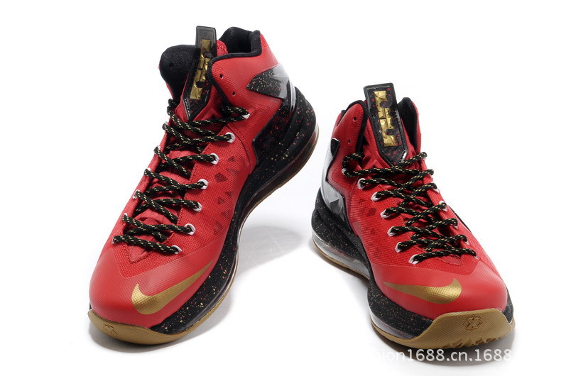 nike耐克詹姆斯10代精英版篮球鞋高帮全气垫战靴勒布朗十代lbj10图片