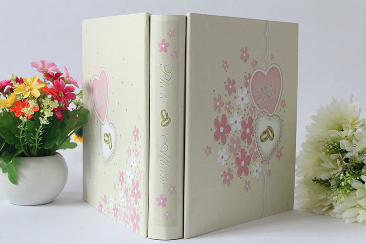 创意礼物 立体心形图案相册 插页式 相册 影集 厂家直销相册