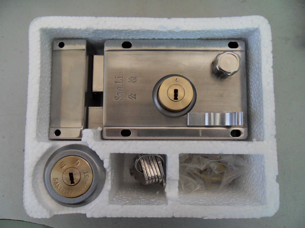 外装门锁防盗门锁 家用门锁 卫生间门锁 不锈钢门锁