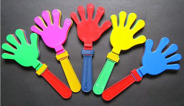 拍手器 手拍掌 塑料小手拍 小拍手批发 儿童玩具 益智玩具