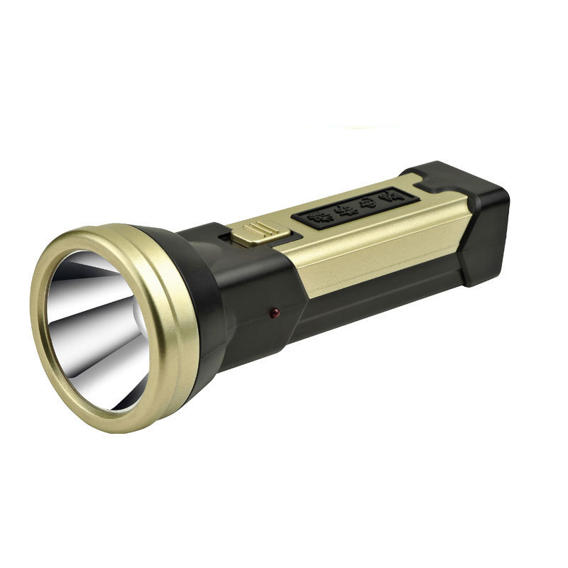 批发雅格新款手电筒yg-3867充电式led强光手电筒0.5w大功率双档