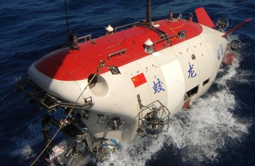 国产载人潜水探测器 蛟龙号 完美限量版 1:48 细节清晰部件可动