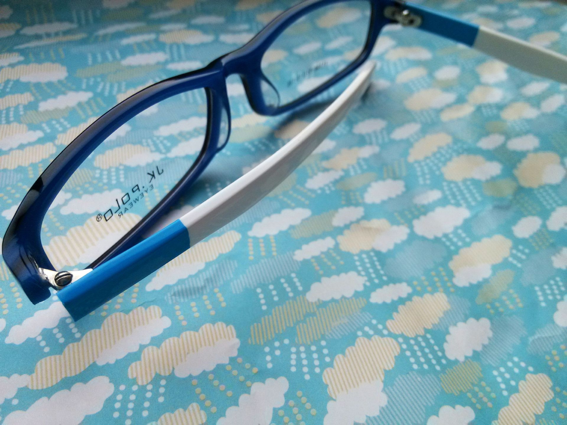 polo jk11396 蓝白-「框架眼镜」-马可波罗网