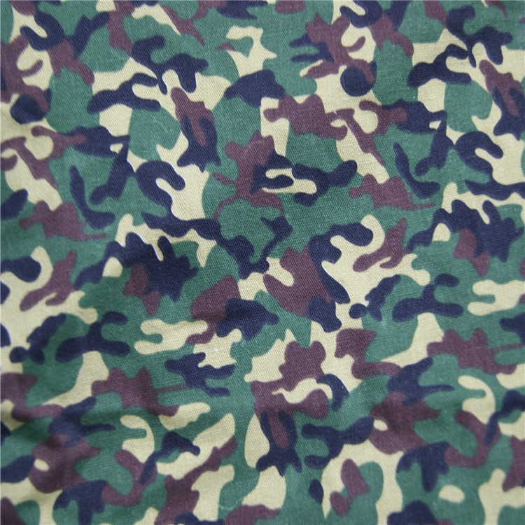 供应全棉迷彩帆布 军训服布料