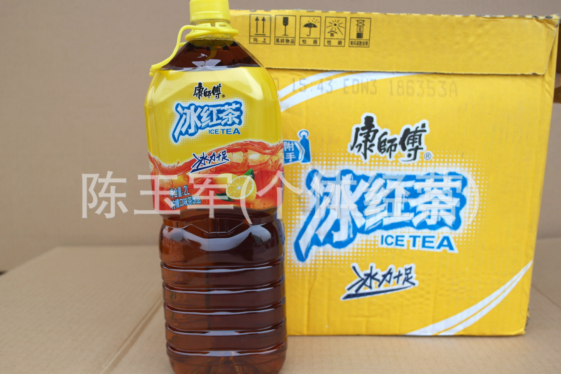 批發供應 康師傅冰紅茶6瓶12000ml/箱夏季飲品冷藏更佳