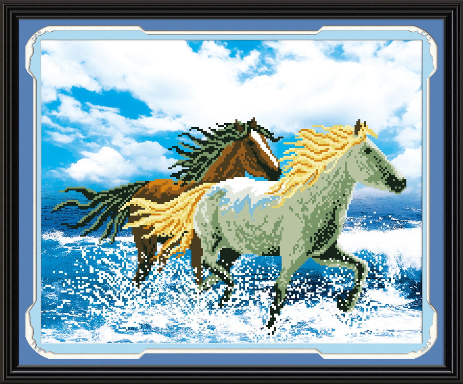 钻石绣水钻圆钻大幅家和万事兴(和谐版)钻石画 最新款钻石画