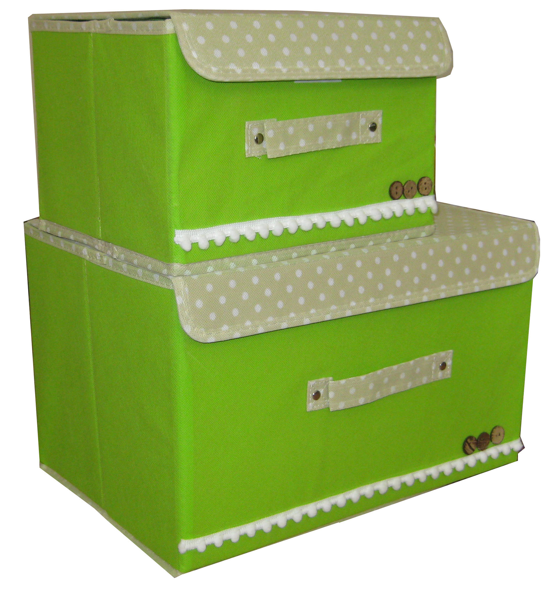 厂家批发 文胸内衣收纳盒 无纺布日式扣扣收纳箱