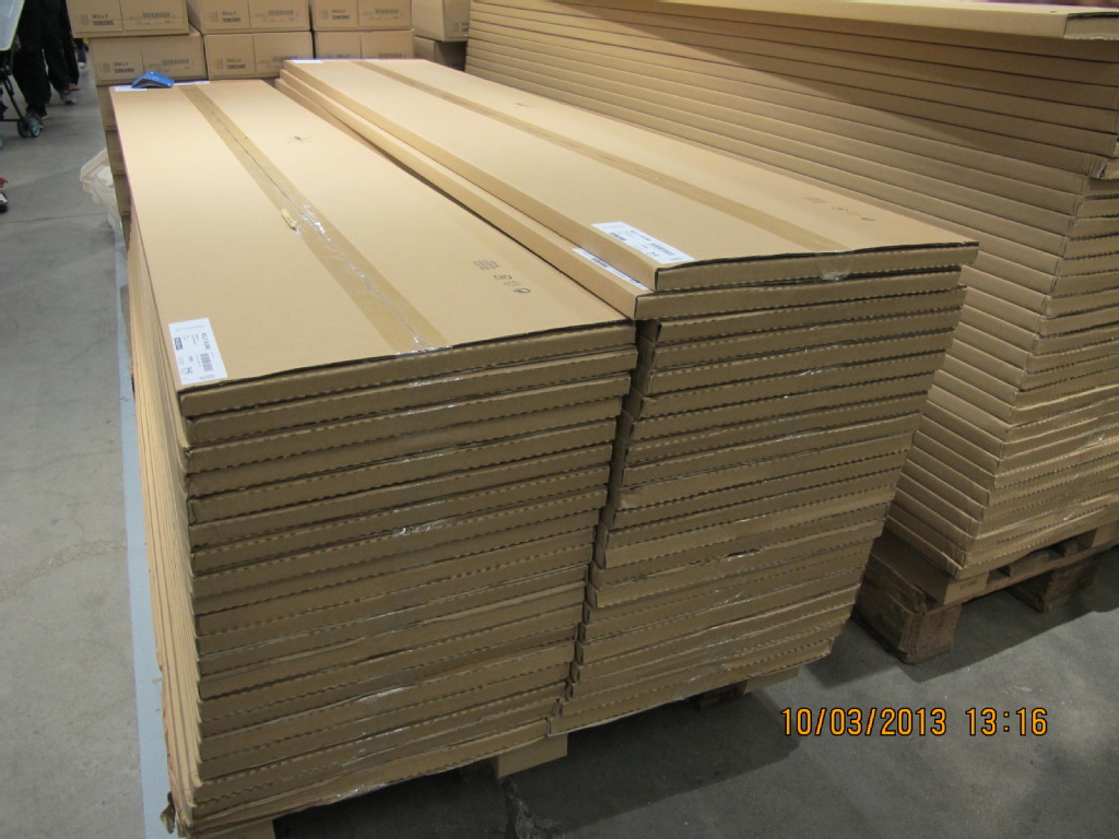 定制进口美国花旗松衣柜层板 隔板 置物架 b