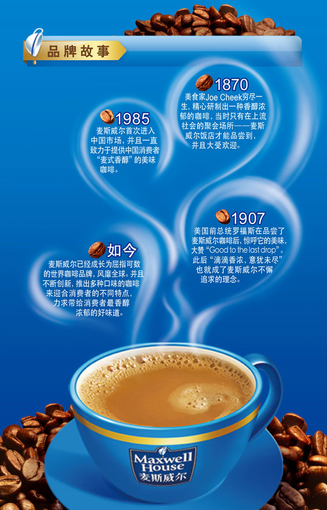 卡夫新货/麦斯威尔原味咖啡 三合一咖啡/麦氏银白条38条*13g