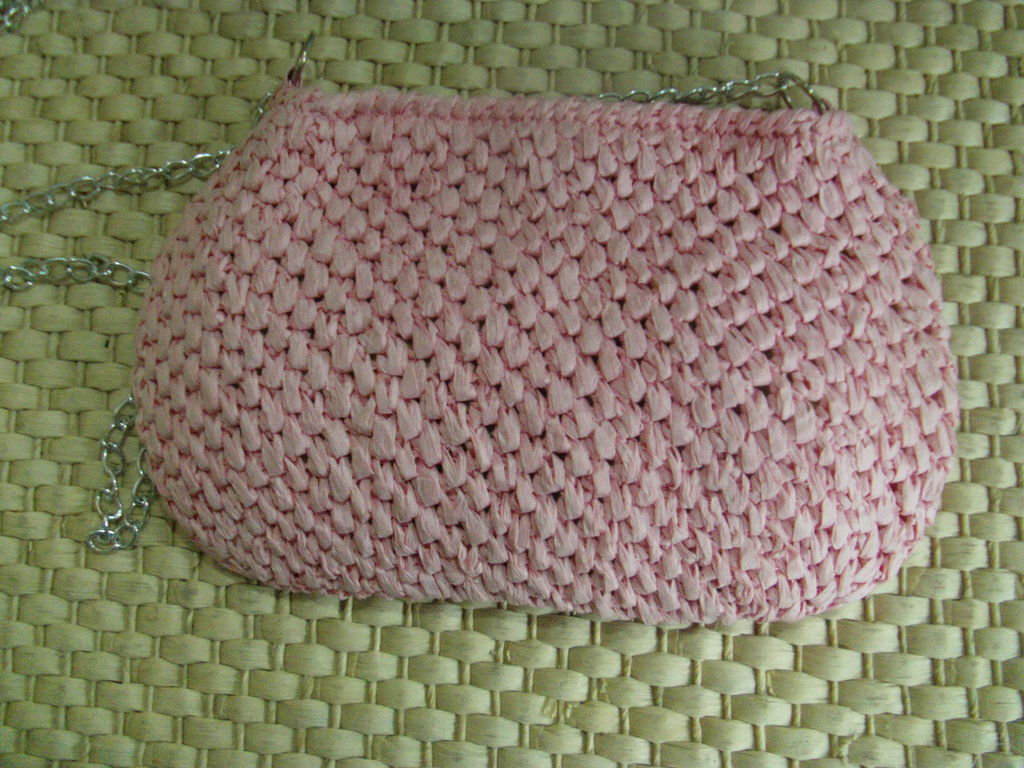 现货批发淑女风情钩针蝴蝶结小背包