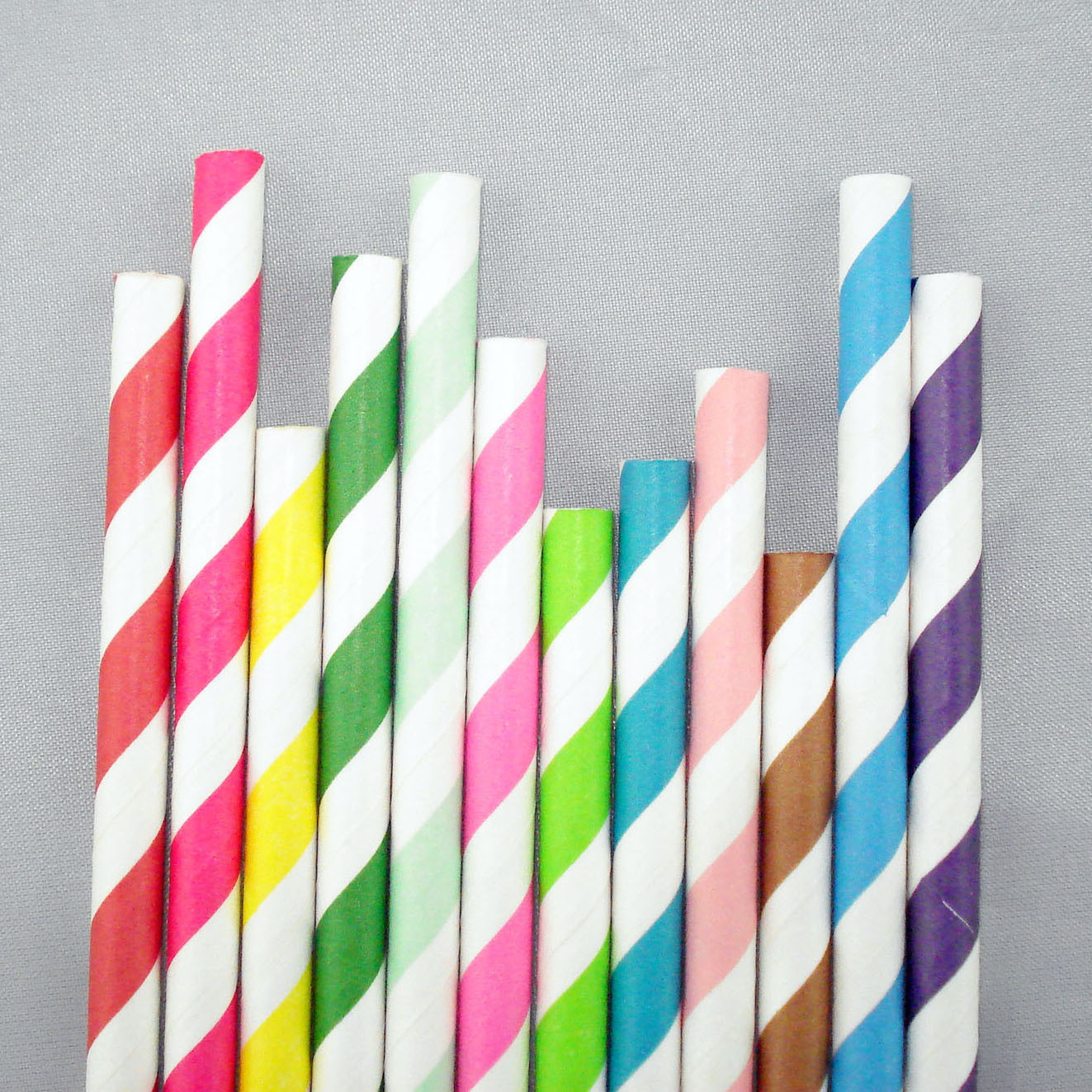 供应 出口纸吸管,条纹纸吸管,直纹纸吸管20cm