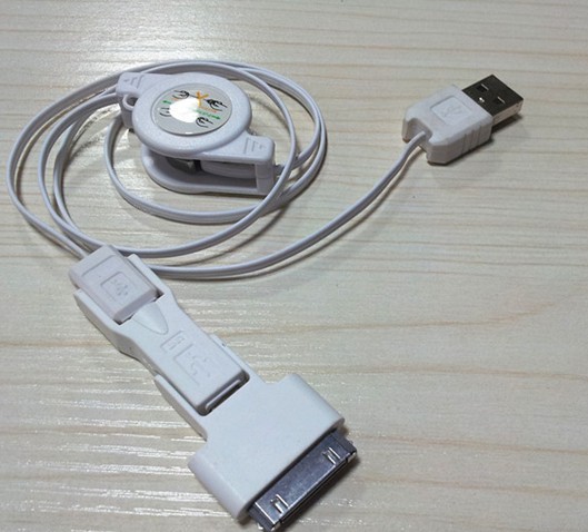 折叠式三合一伸缩苹果数据线,折叠式三合一伸缩苹果数据线生产商
