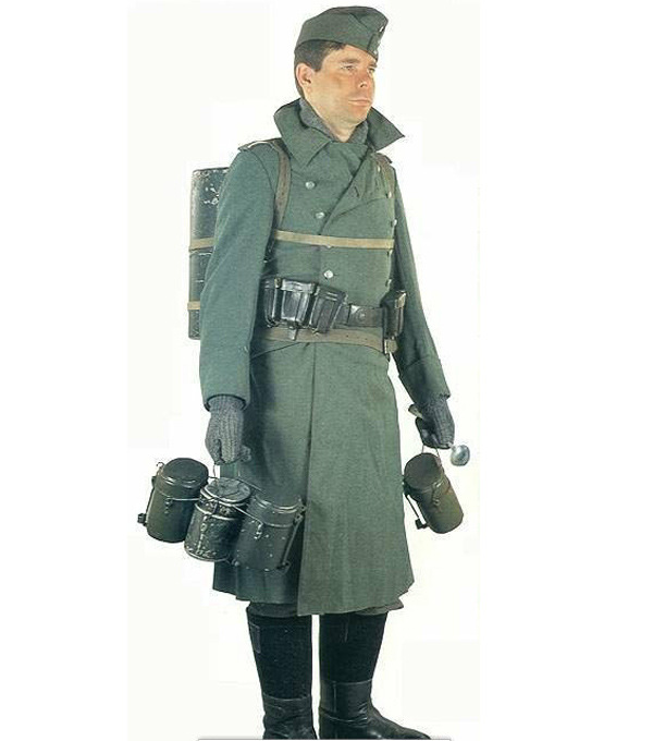 德国二战冬季军服图片