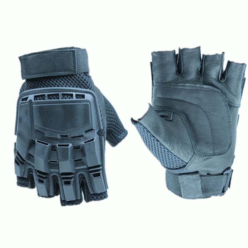 军迷防爆男士变形金刚半指手套 防护战术骑行男士经典手套