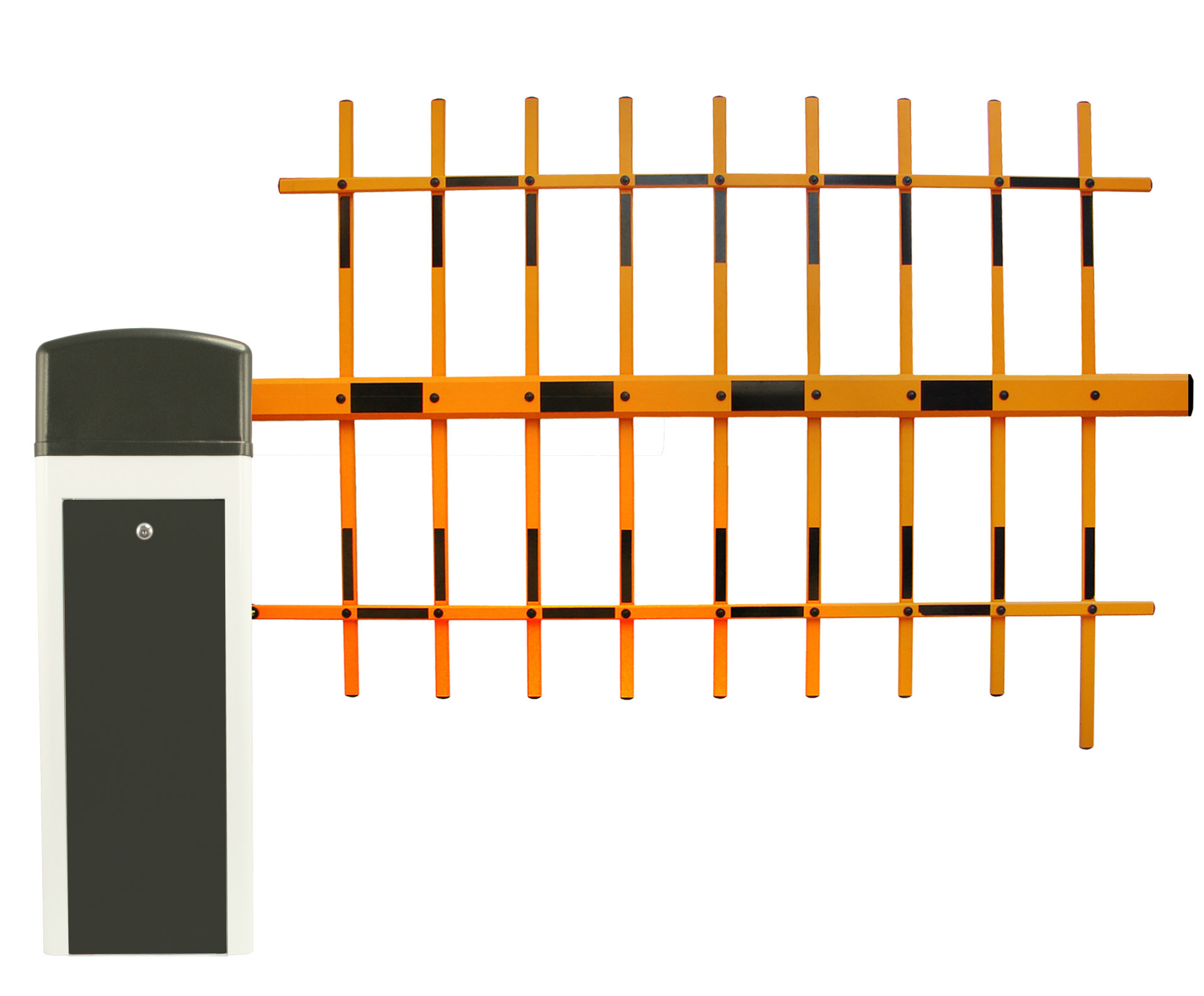 停车场系统,停车场智能道闸,智能挡车挡人栅栏闸,二栏三栏闸