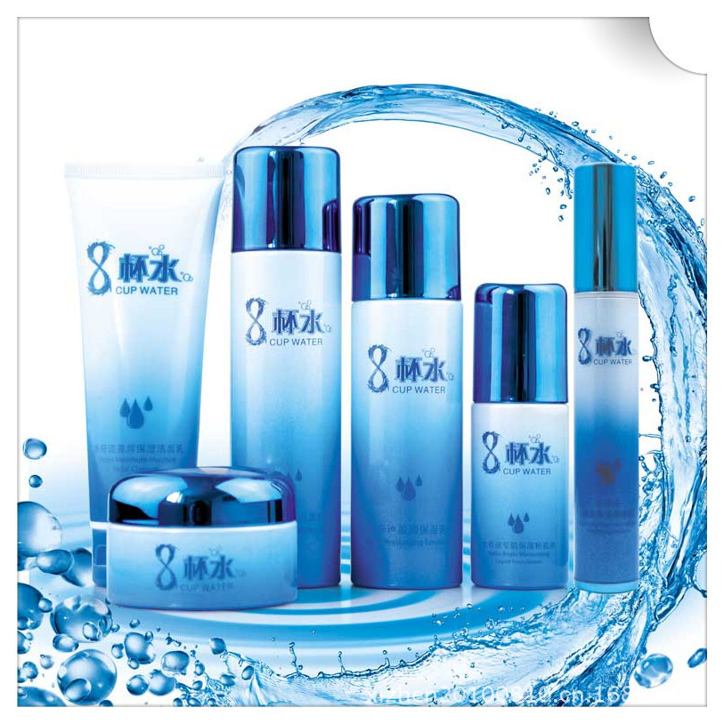 专柜正品 研春堂 8杯水水奇迹润白补水六合一套装 面部护理套装