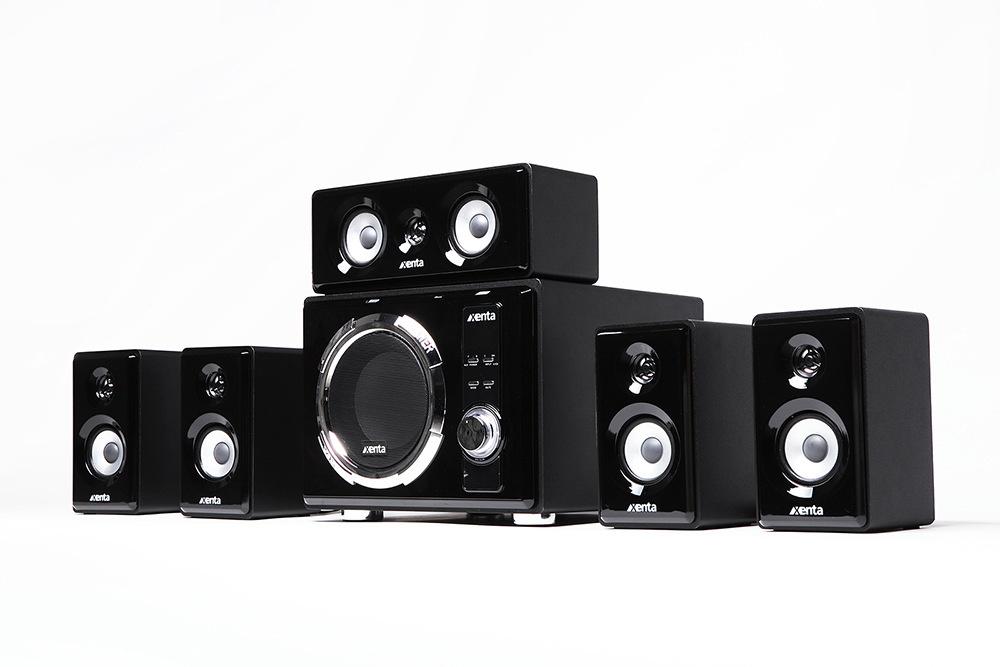 火箭炮xts-5800音箱5.1声道多媒体低音炮台式电脑 低音炮霸主音响