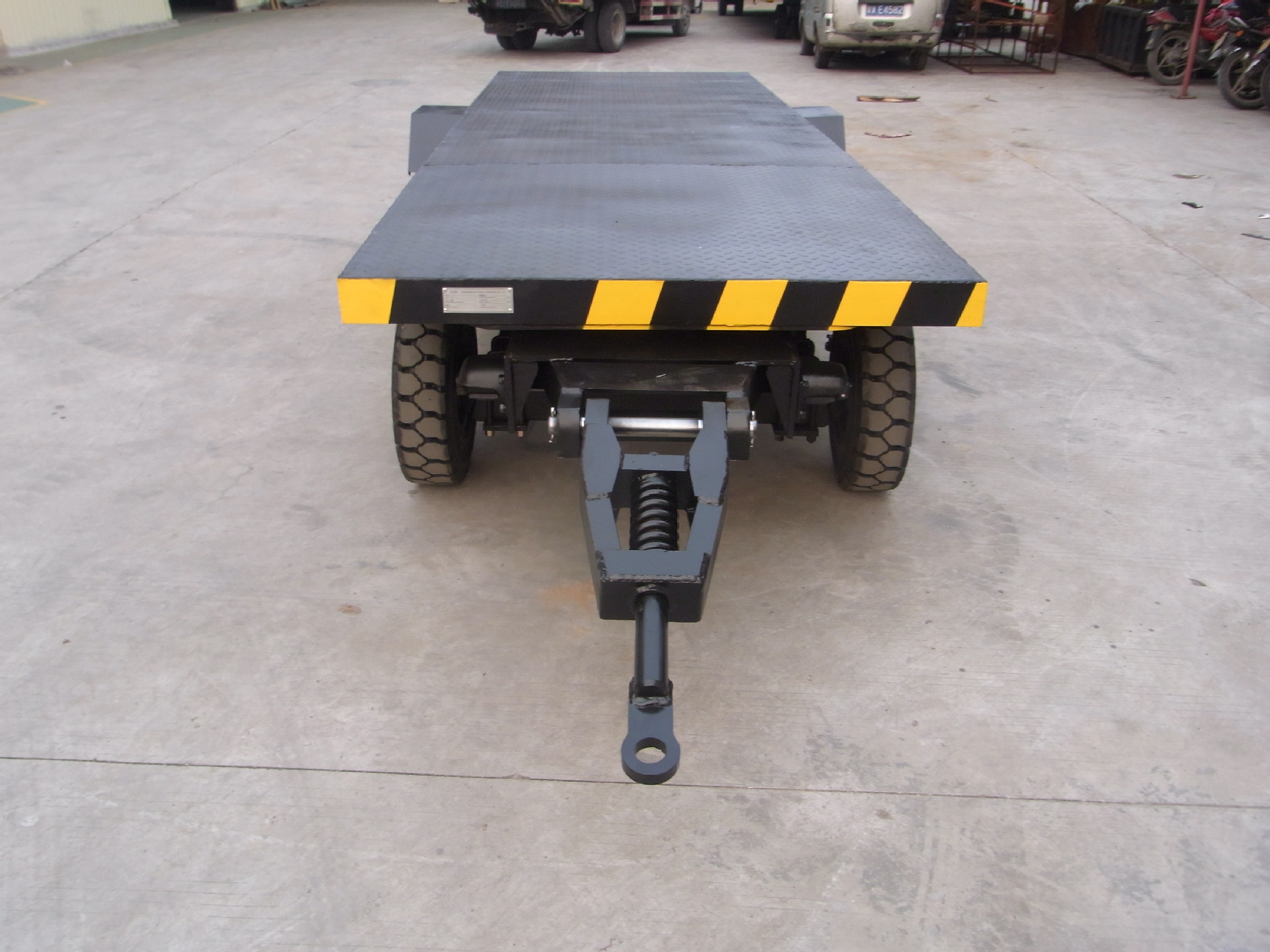 【厂家直销】3t带车尾灯平板拖车 平板式全挂车 平板拖车