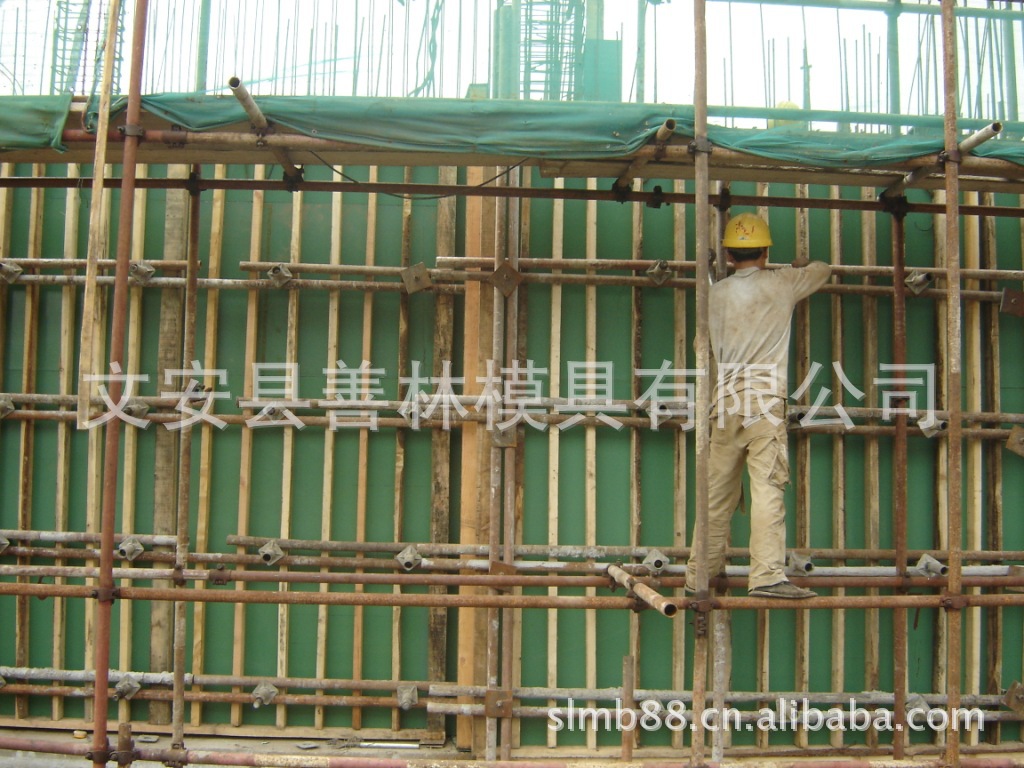 建筑钢框竹模板