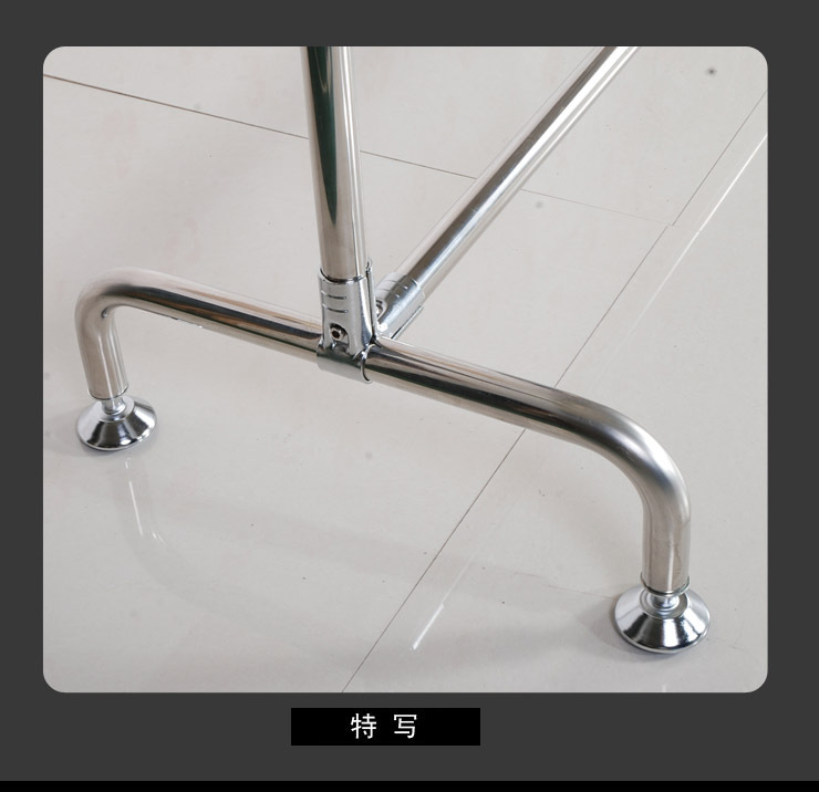 不锈钢龙门架 高档服装货架 服装展示架