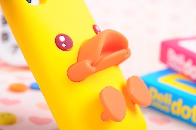 【iphone4s/5手机保护套 嘟嘴鸭苹果4s手机壳 嘟嘟