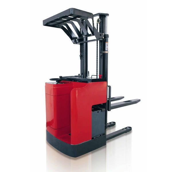 供应tbe全电动托盘堆垛叉车,方向盘式,站立式,质保一年.