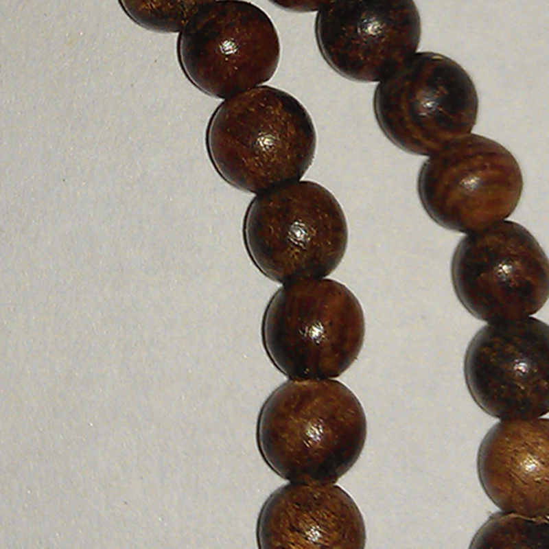 纯正天然健康非洲檀香木螺穗木手链5mm规格