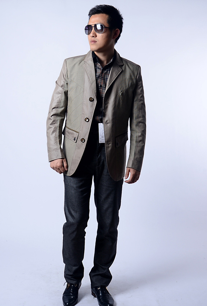 古地狮曼2013新款春装男外套韩版男休闲西装小西装便装 潮流男装图片