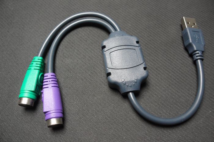 usb转ps2/ps/2 插鼠标/键盘 支持扫描枪 kvm转换线