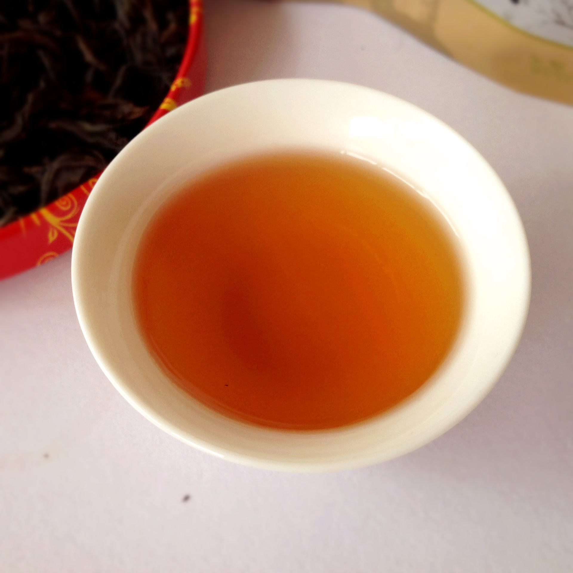 茶 福建武夷山 2013 武夷岩茶 大红袍 韵香型 炭焙 果香肉桂