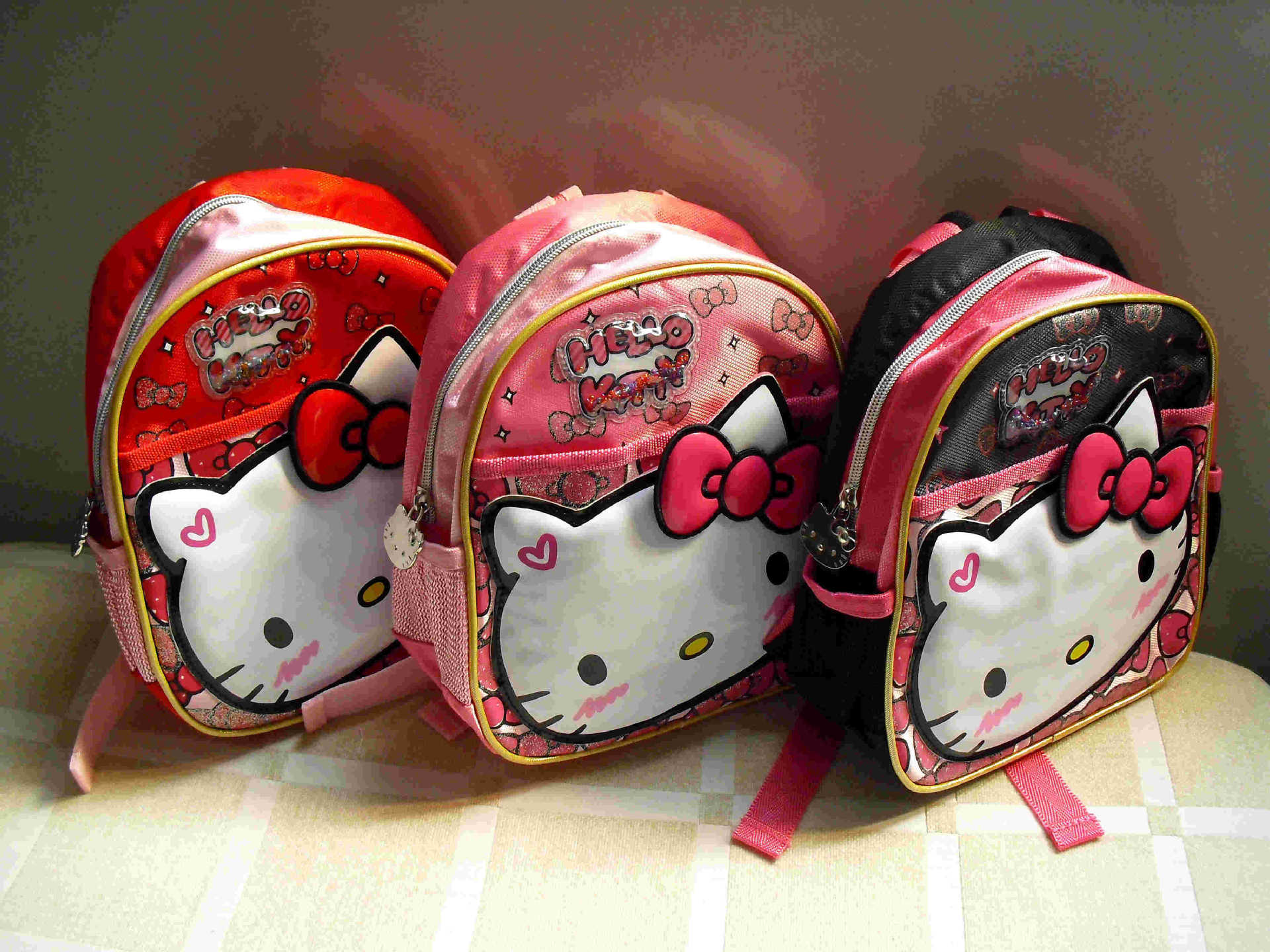 包邮正品hello kitty kat猫幼童背包