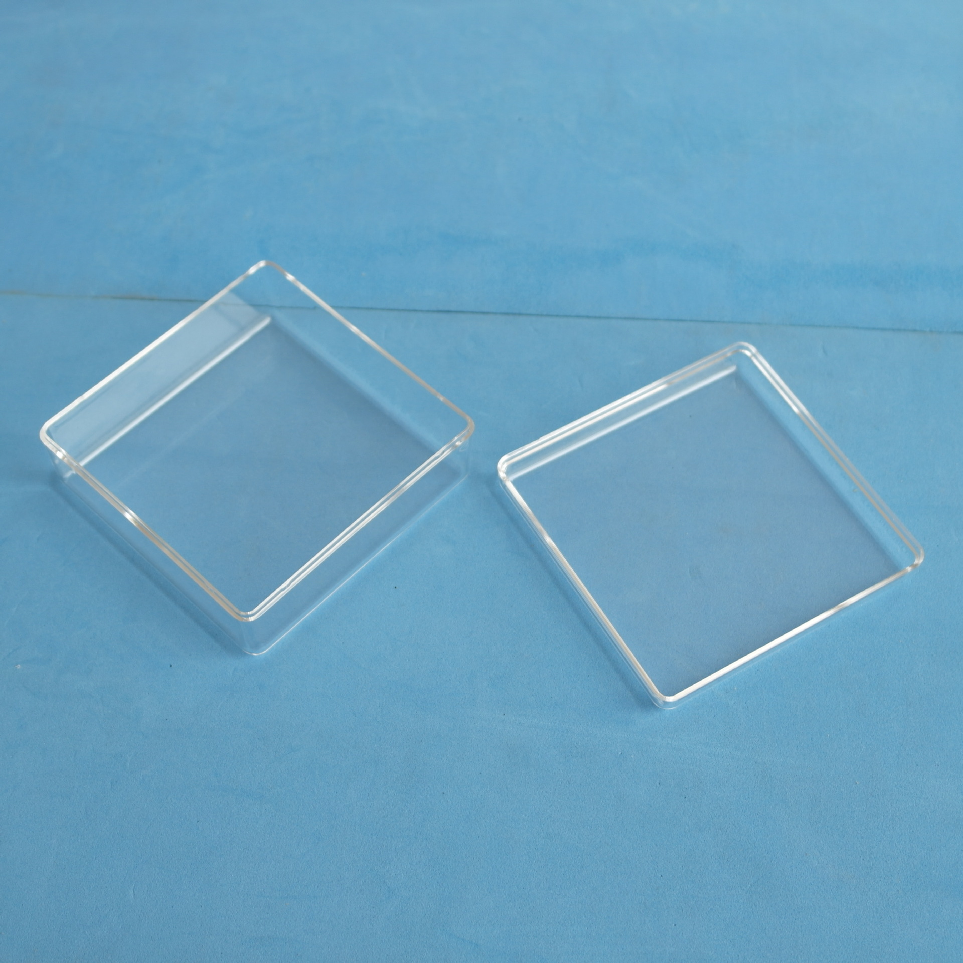 方形透明塑料盒注塑ps透明方盒ps注塑透明盒正方形水晶盒