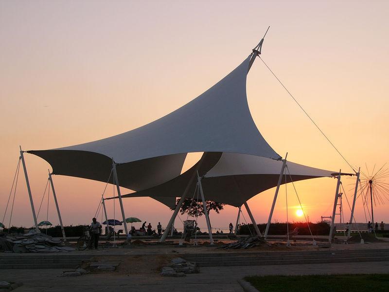 步行街膜结构 体育场膜结构 国内外膜结构工程【膜结构配件批发】