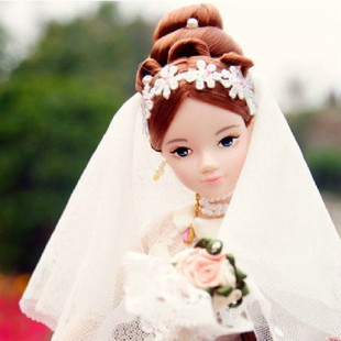 批发可儿娃娃 9062 高端浪漫婚纱系列 梦3 婚庆礼赠 收藏 关节体