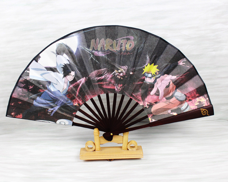 【厂家直销现货】星绘道 英雄联盟折扇双面绢扇子