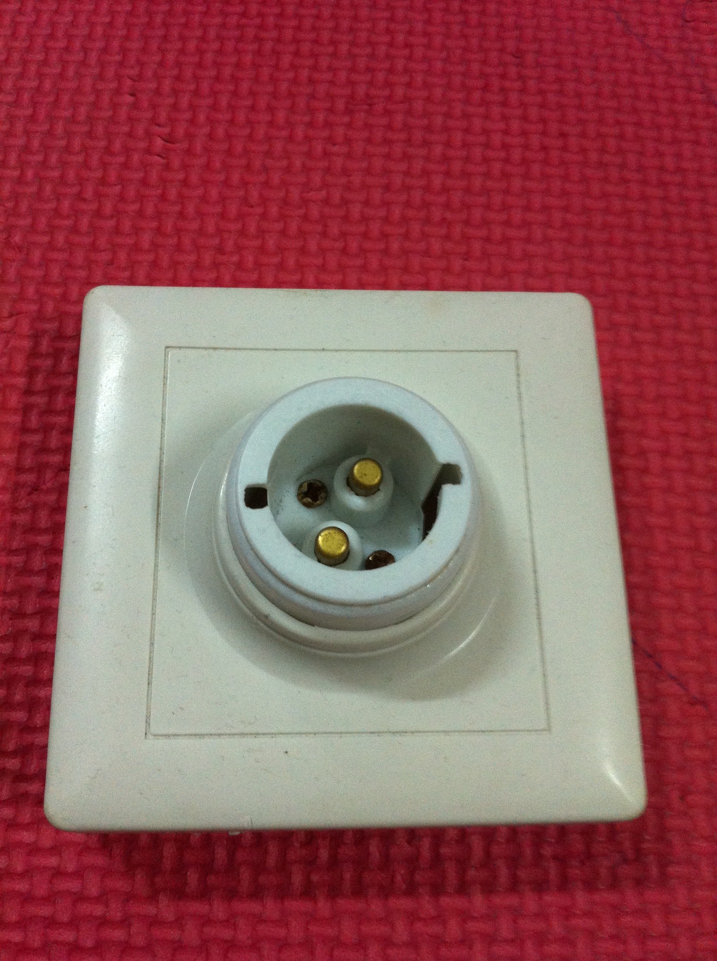 广东揭阳棉湖厂家86明装pvc卡口 e27灯头平灯座【863】价格 - 中国