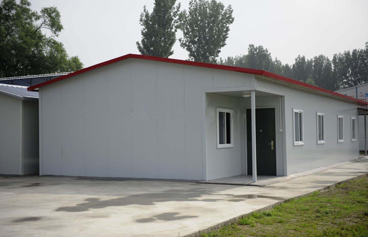 单层彩钢房外骨架活动房