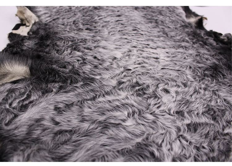 【羊丽羊】厂家批发进口羊皮革卡拉库羊毛波斯羔羊皮毛一体