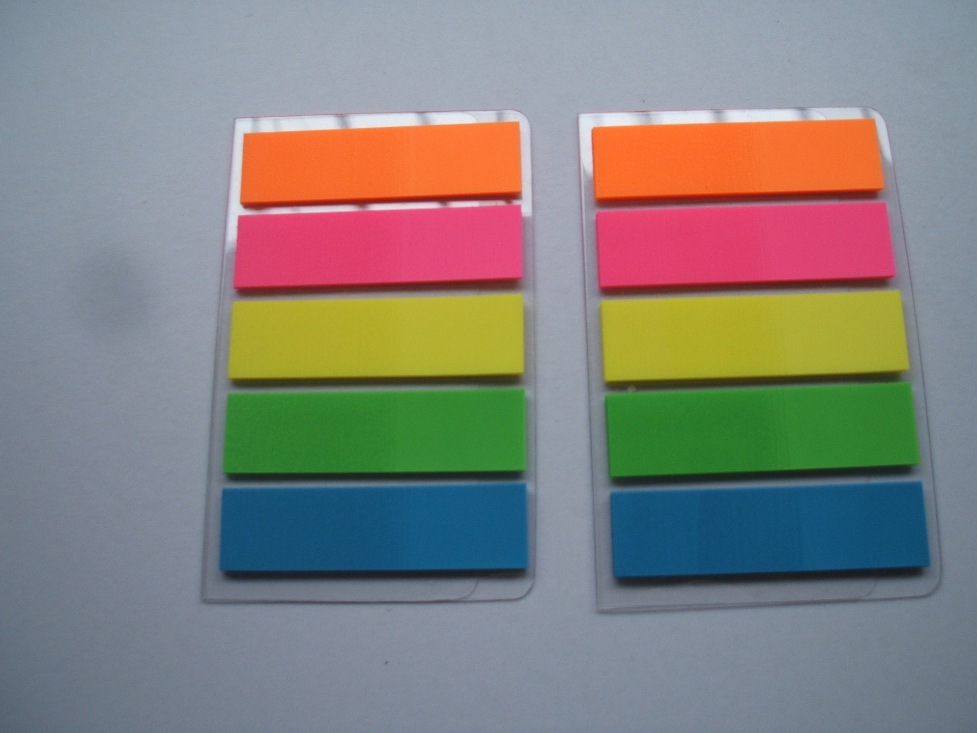 【厂家直销】pet荧光透明便利贴 指示标签便签 挡案索引指示贴