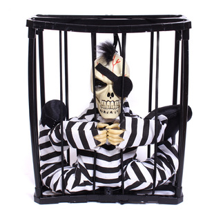 义乌批发新奇特整蛊玩具牢笼鬼笼子鬼 囚犯 鬼怪恐怖玩具万圣节