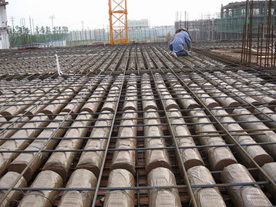 专业生产优质的聚苯填充体eps轻质填充体 空心楼盖工程填充模壳