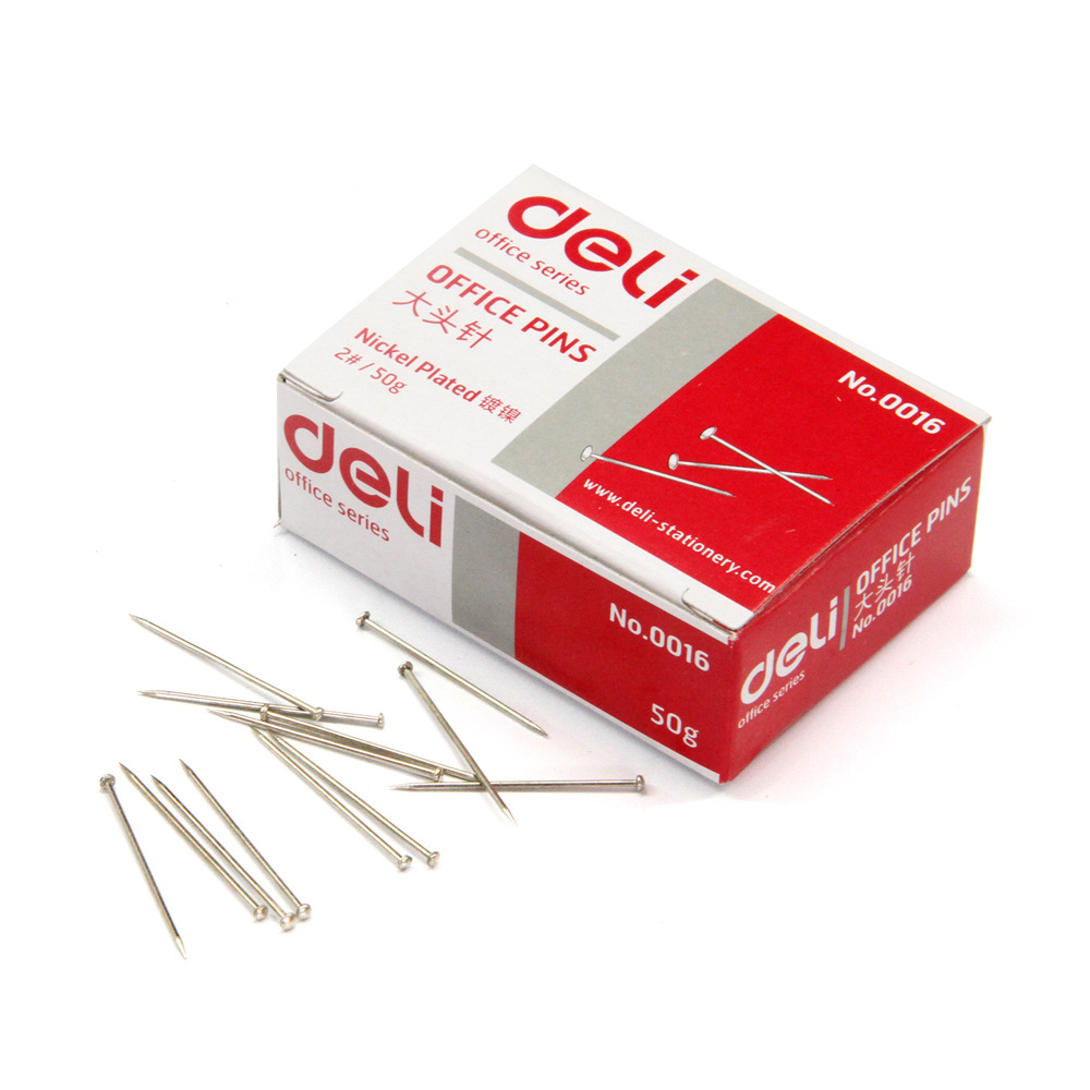 办公大头针 厂家直销 deli得力0016 办公用品