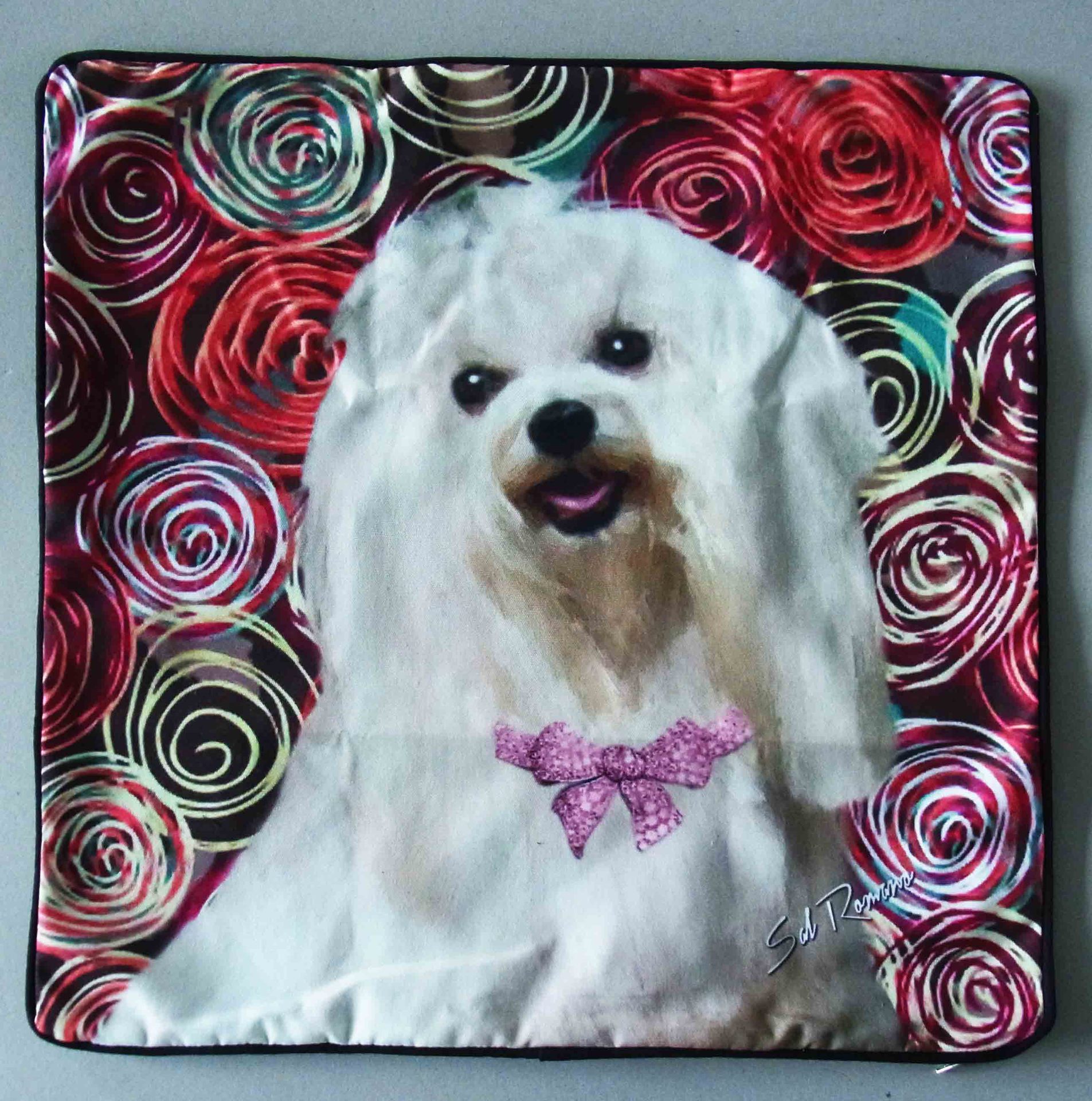 厂家专业定做数码热转印印花抱枕枕套 图案清晰不褪色 来图定制