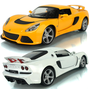 儿童节礼物 彩珀合金车模 1:22 路特斯莲花跑车 正品 68246