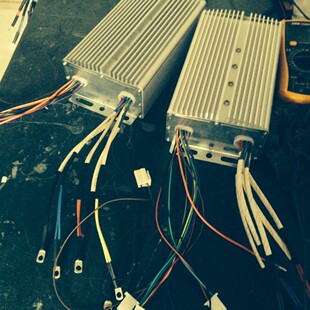 电动三轮车四轮车控制器1500w 48v 60v 72v配优耐特大泰电机